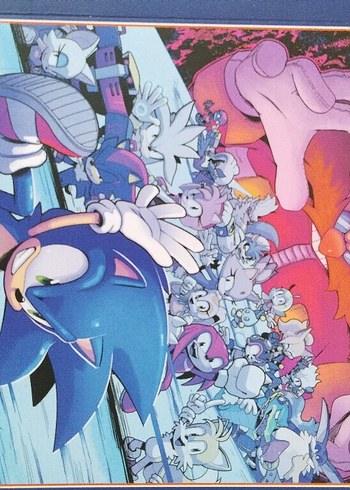 Sonic Sega Çizgi Roman Seti Cilt 7,8 ve 9 - Görsel 5