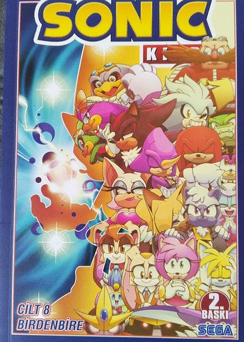 Sonic Sega Çizgi Roman Seti Cilt 7,8 ve 9 - Görsel 4