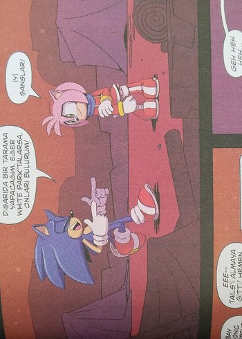 Sonic Sega Çizgi Roman Seti Cilt 7,8 ve 9 - Görsel 6