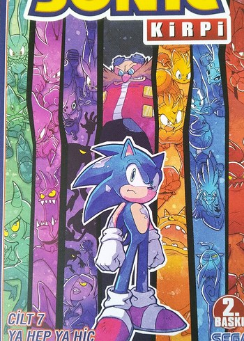 Sonic Sega Çizgi Roman Seti Cilt 7,8 ve 9 - Görsel 3