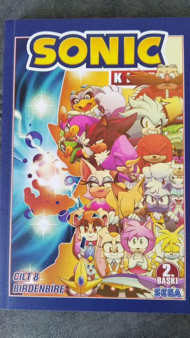 Sonic Sega Çizgi Roman Seti Cilt 7,8 ve 9 - Görsel 4