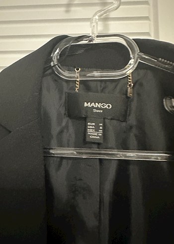 Siyah Düğmeli Kadın Blazer Ceket - Görsel 2