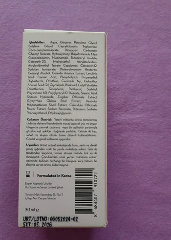 EIGHTHCOLOR Pembe Limon Anti-Aging Serumu - Görsel 2