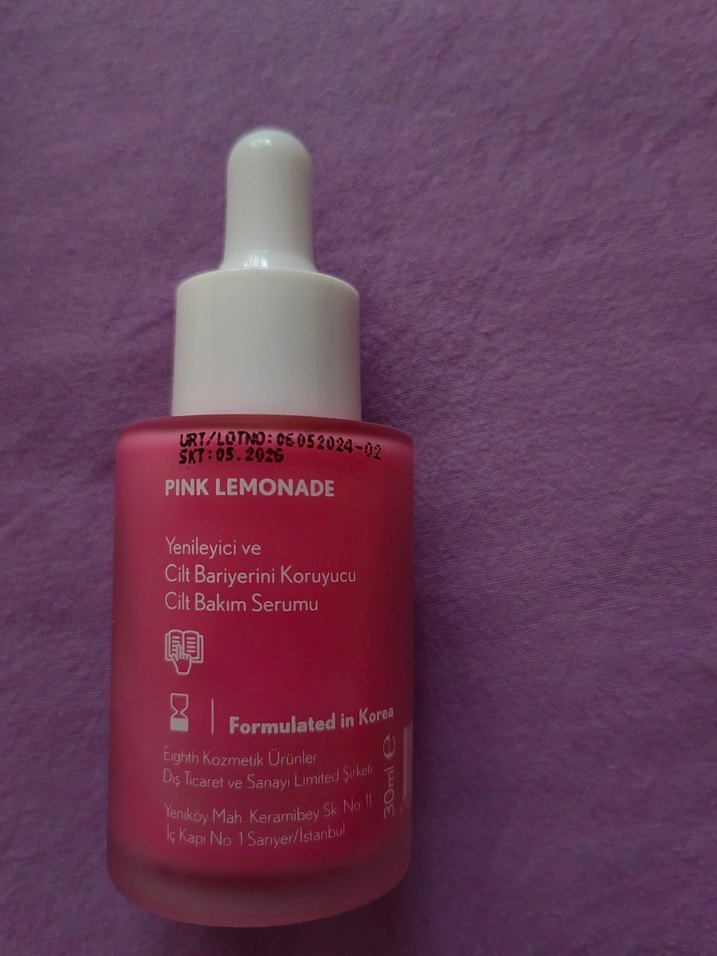 EIGHTHCOLOR Pembe Limon Anti-Aging Serumu - Görsel 4