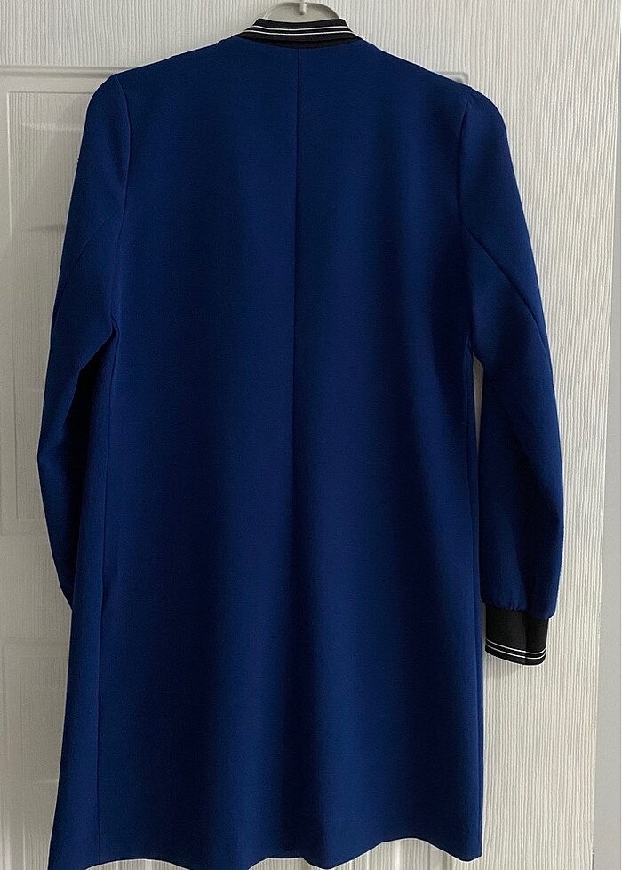 Lacivert blazer ceket - Görsel 4