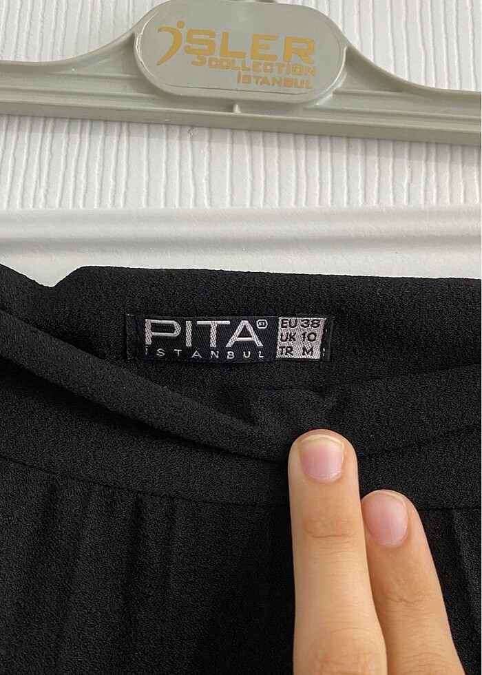 Pileli siyah etek - Görsel 4