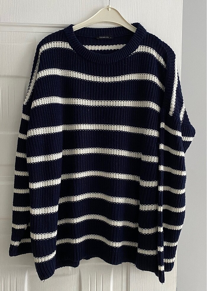 Çizgili kazak - Görsel 2