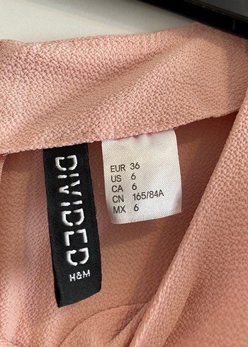 s Beden Pembe Keten Elbise, Uzun Kollu, Pilili
