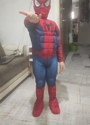 Spiderman örümcek adam kostum 