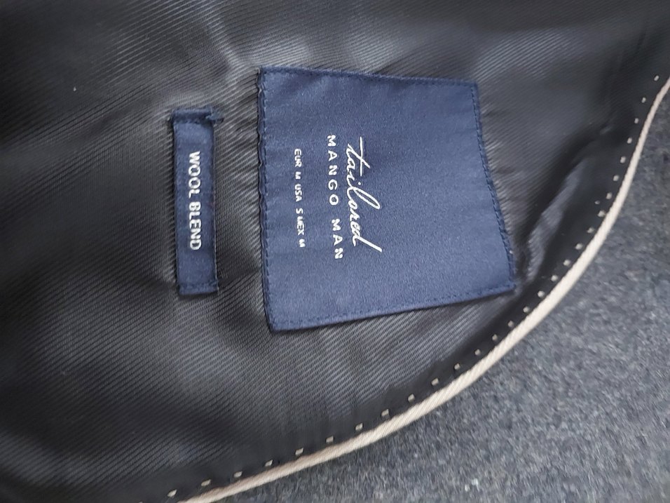 Gri Erkek Midi Boy Düğmeli Kaban - Görsel 4