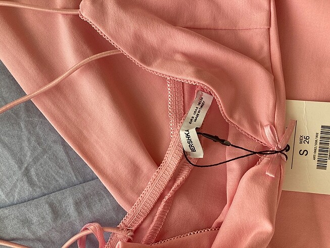Bershka Bershka pembe elbise