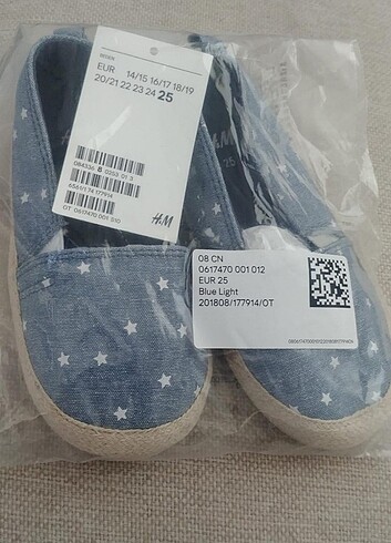 25 Beden H&m ayakkabı 