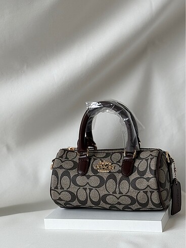 Coach Cherry Red Silindir Çanta
