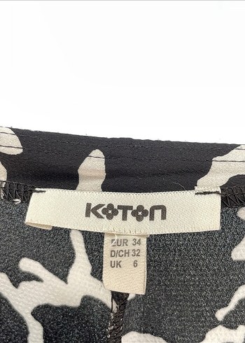 34 Beden Zebra Desenli Kadın Bol Kesim Pantolon