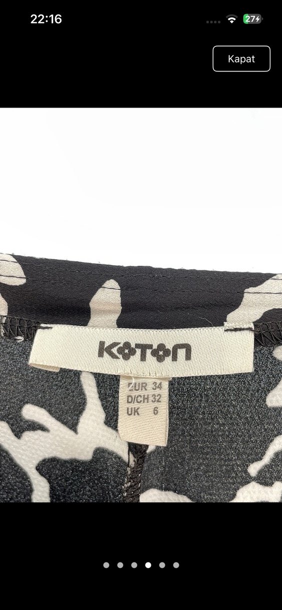 Zebra Desenli Kadın Bol Kesim Pantolon - Görsel 3