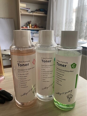 Beden Renk Village factory exfoliation toner tonik