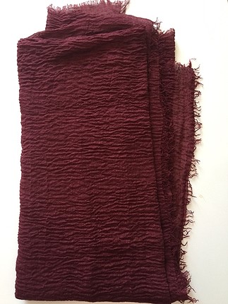 Freshscarfs bürümcük bordo şal