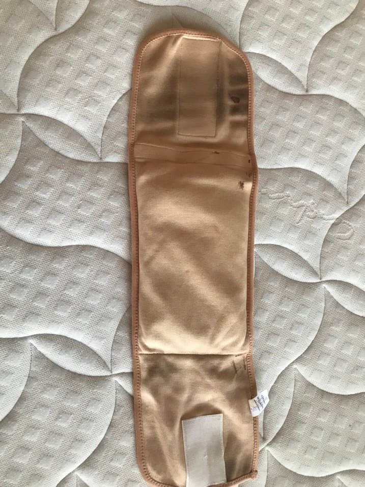 Yenidoğan bebekler için Bej Renkli Kiraz çekirdeği kemeri - Görsel 3