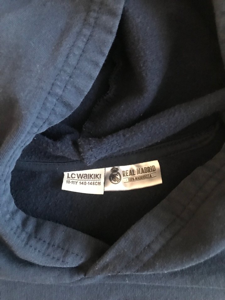 Real Madrid Kapüşonlu Erkek Eşofman Takımı - Görsel 3