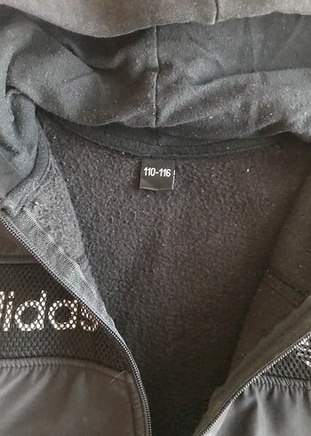 Erkek Çocuk Siyah Kapüşonlu Fermuarlı Sweatshirt - Görsel 3