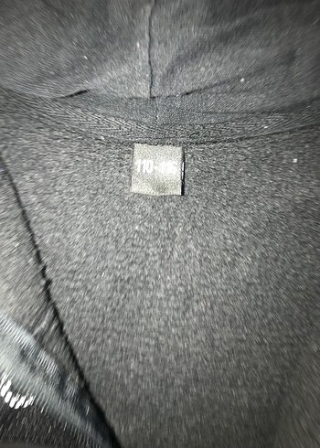 Erkek Çocuk Siyah Kapüşonlu Fermuarlı Sweatshirt - Görsel 2