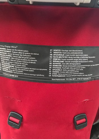 Canlı Kırmızı Bebek Arabası - Görsel 5