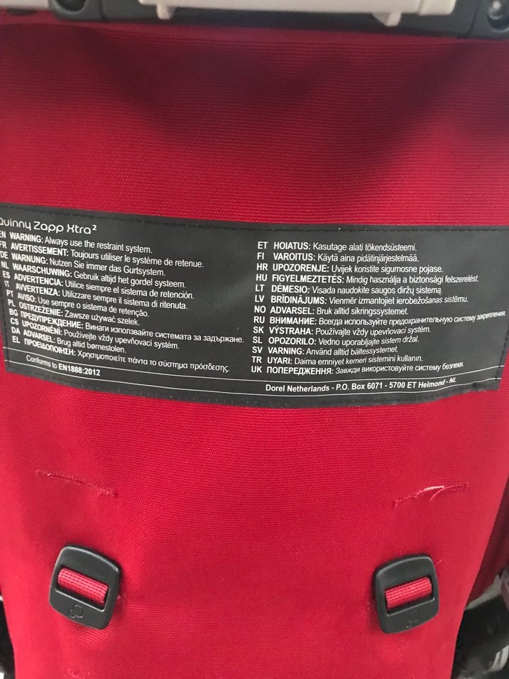 Canlı Kırmızı Bebek Arabası - Görsel 5