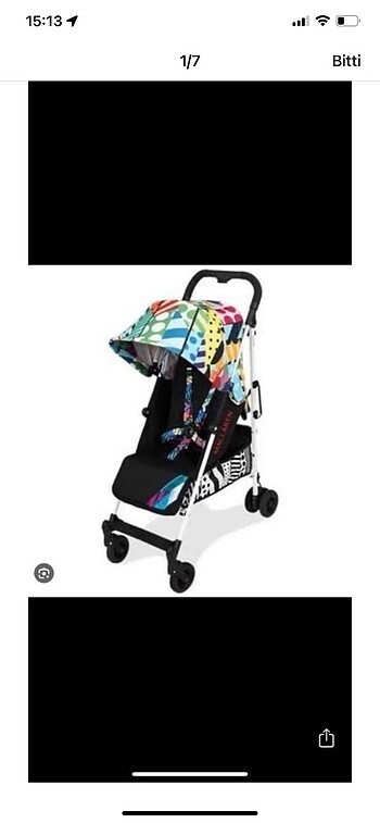 maclaren renkli baston bebek arabası