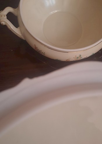 VINTAGE PORSELEN ÇORBALIK - Görsel 8