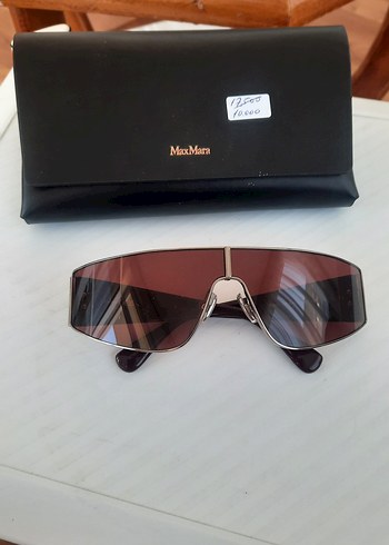Max Mara Maxmara Sik Koyu Kahverengi Gunes Gozlugu