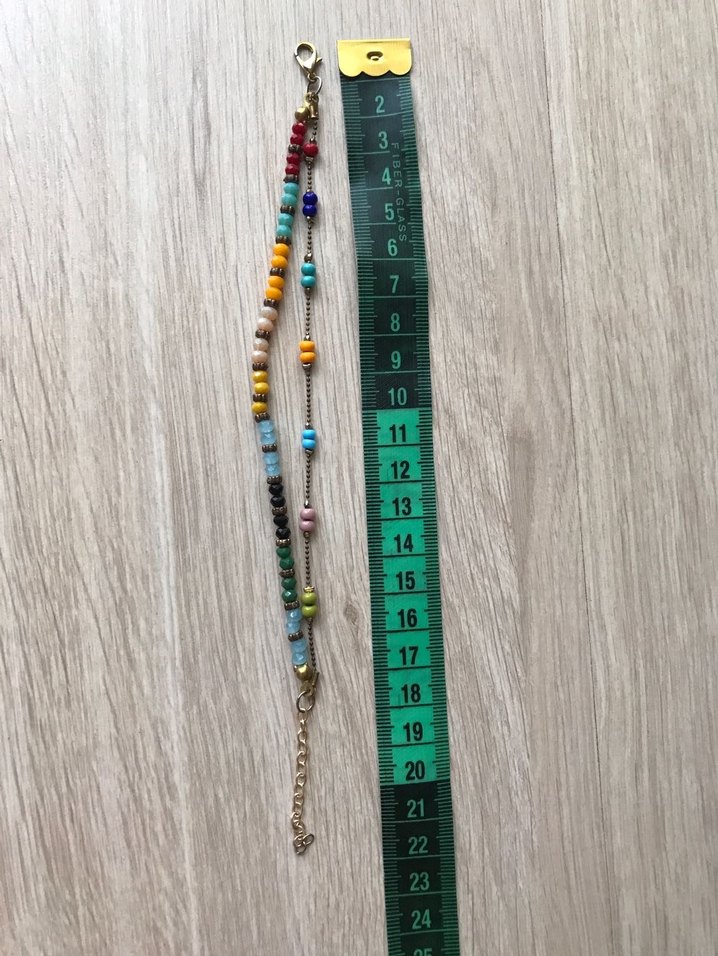 Renkli Boncuklu Kadın Bielklik - Görsel 2