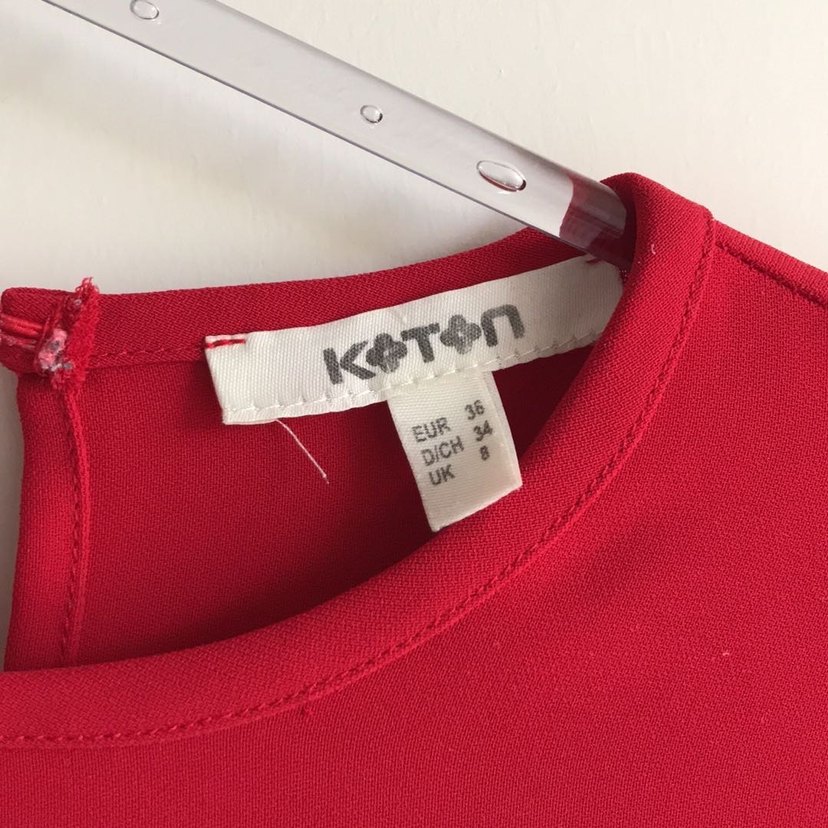 Kırmızı İncili Uzun Kollu Tunik - Görsel 4