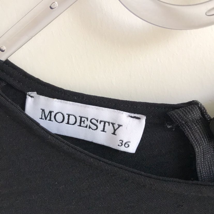 Fırfırlı Siyah tunik - Görsel 3