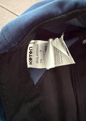 Kadife Lacivert Spor Şapka - Görsel 2