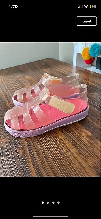 25 Beden İgor sandalet pembe