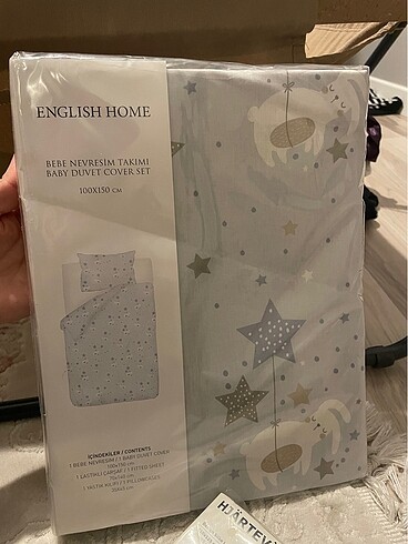 English Home Nevresim takımı sıfır 2 adet