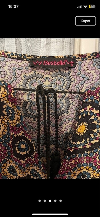 s Beden Vintage elbise