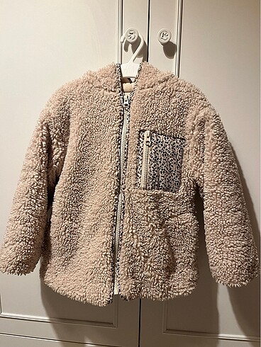 Zara peluş mont