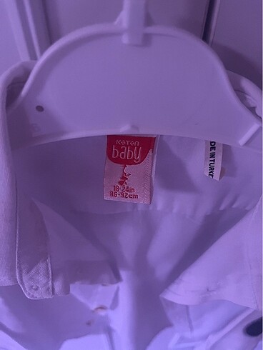 18-24 Ay Beden H&M gömlek