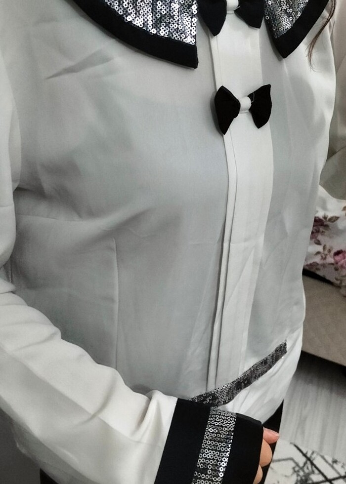 Şık ofis gömlek - Görsel 2