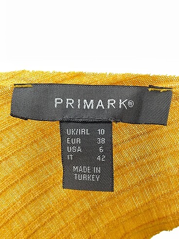 38 Beden sarı Renk Primark Bluz %70 İndirimli.