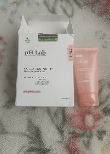 pH Lab Kollajen Gece Jel Maskesi - Görsel 2