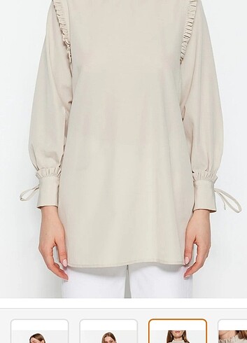 36 Beden camel Renk Tunik