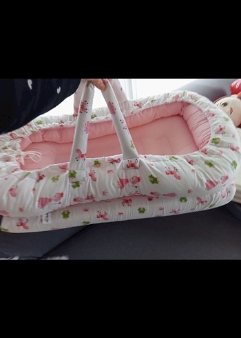 Sevi Bebe Sevi Bebe Pembe Prenses Bebek Yatağı