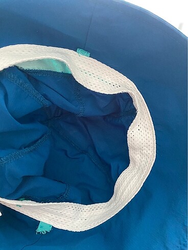 3-5 Yaş, 21 cm Beden mavi Renk Decathlon uv korumalı şapka