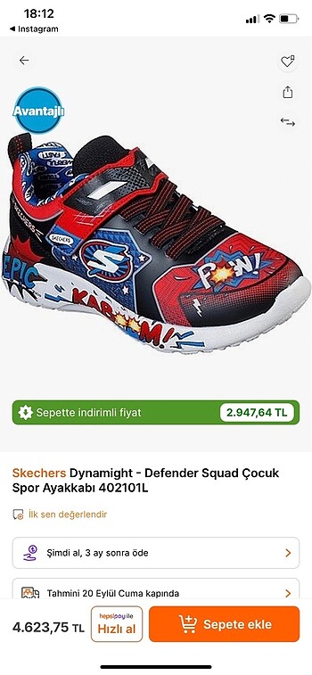 Skechers spor ayakkabı