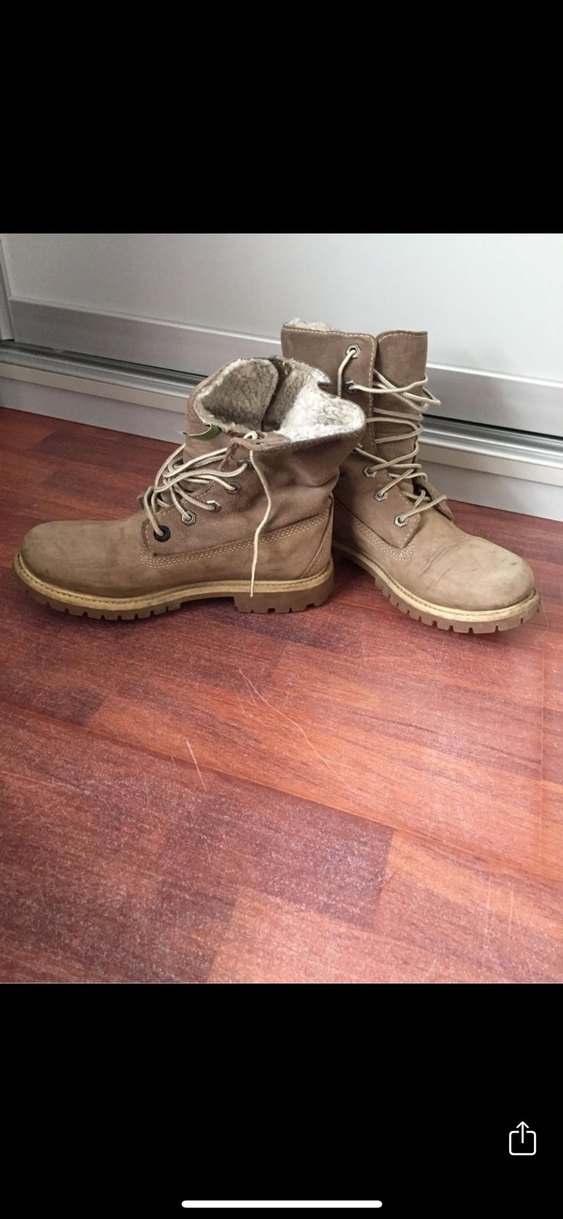 Timberland authentic teddy fleece Bot - Görsel 3