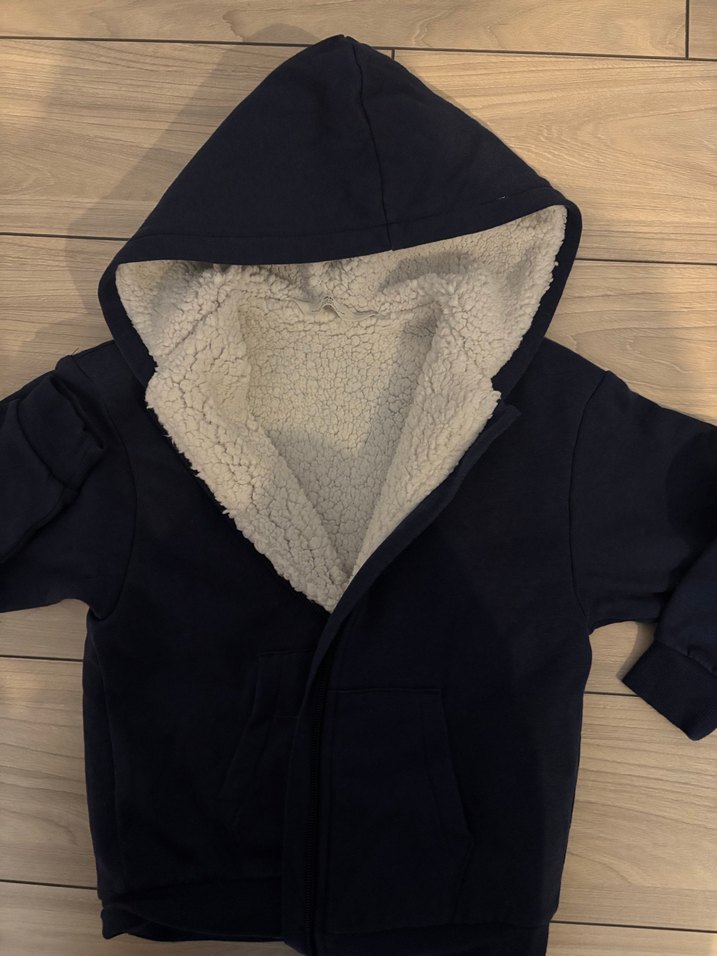 H&M içi pelüş sweatshirt - Görsel 4