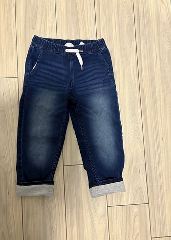 H&M içi astarlı kalın kot pantolon - Görsel 2