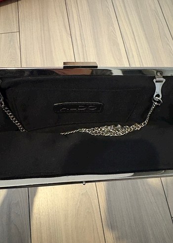 ALDO Siyah Pileli Kadın Portföy Çanta - Görsel 3